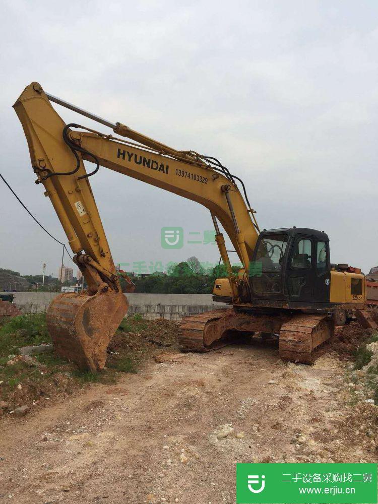 湖南出售二手現代R210-5D挖掘機