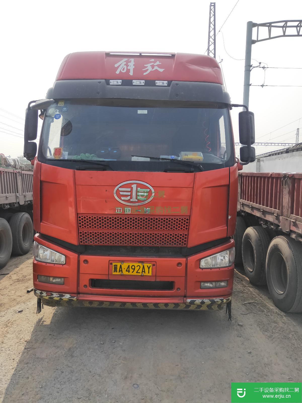 河北出售二手一汽解放J6P半掛車