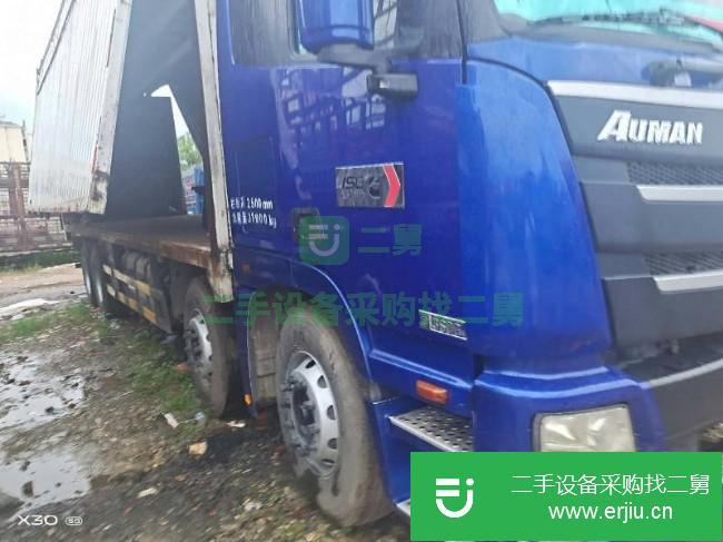 江西出售二手福田歐曼廂式貨車