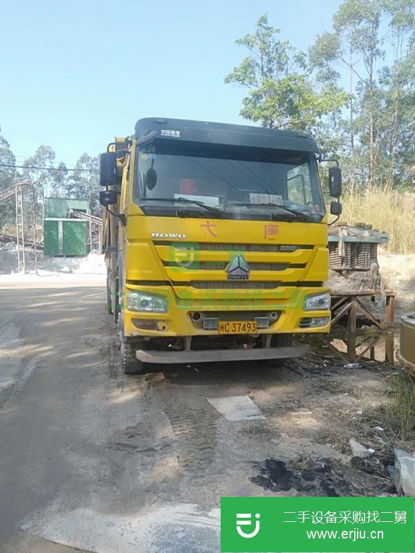 福建出售二手重汽豪沃前四后八自卸車
