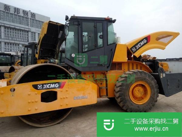 上海出售二手單鋼輪振動(dòng)徐工壓路機(jī)