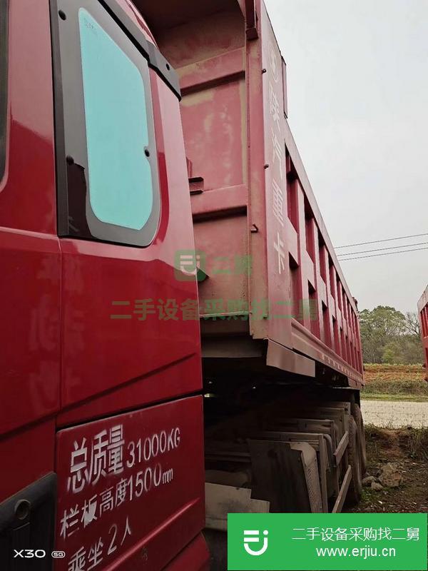 江西出售二手德龍前四后八自卸車