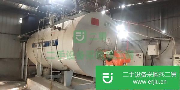 山東出售二手菏澤2噸燃氣蒸汽鍋爐