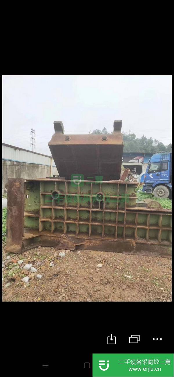 廣西出售二手廢鋼打包機(jī)