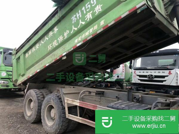 山東出售二手國五豪沃自卸車手續齊全,可提檔過戶