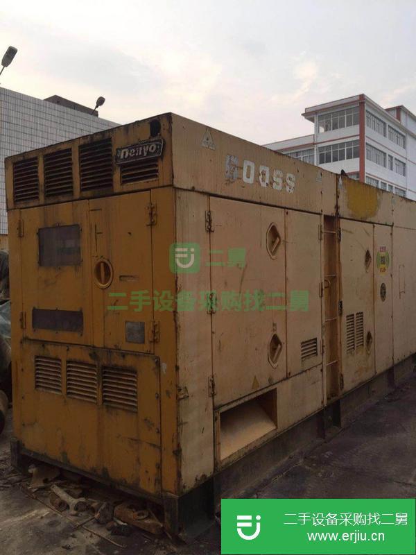 上海出售二手的廂式發電機組