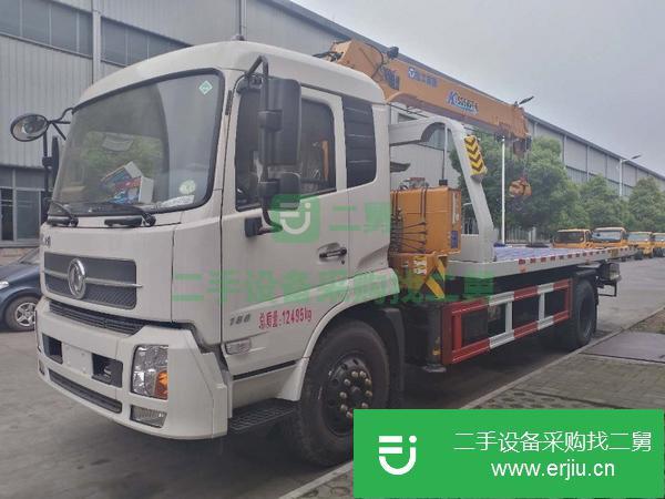 湖北出售二手的清障車帶吊