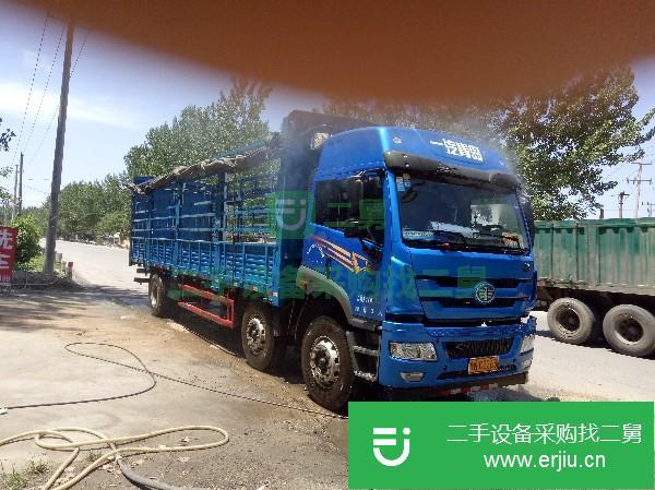 河南出售二手青島悍V高欄載貨車