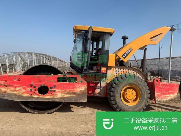 山東出售二手26噸壓路機