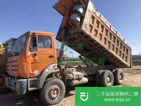 河北出售二手北奔后八輪自卸車
