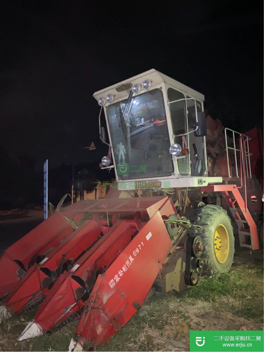 山東出售二手福田雷沃4YZ-3F玉米收割機