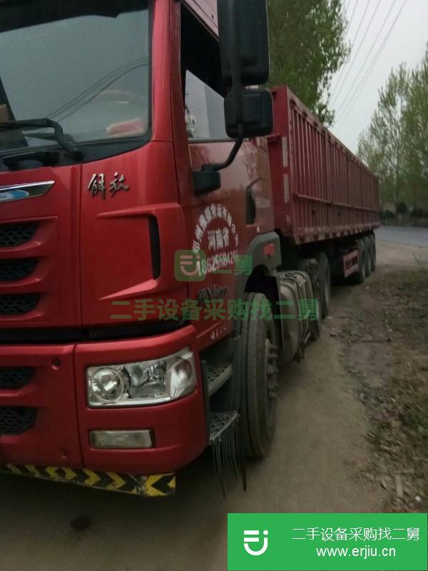 河南出售二手青島悍V半掛車
