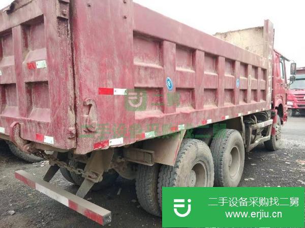 甘肅出售二手后八輪豪沃自卸車
