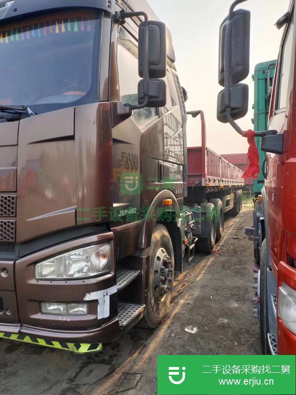 河北出售二手的解放牽引車  460馬力