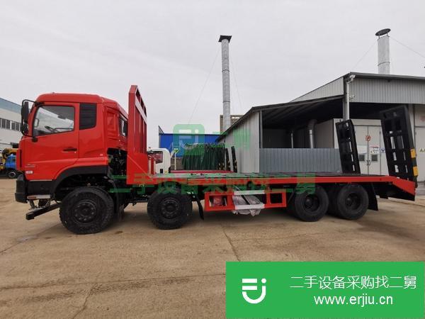 湖北出售二手東風天龍前四后八平板運輸車