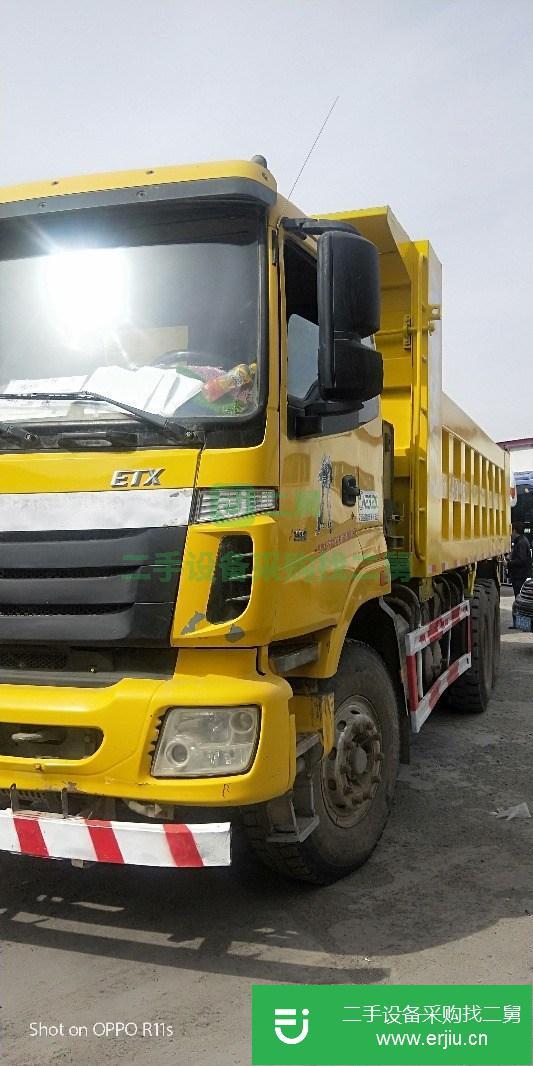 新疆出售二手歐曼國四雙橋自卸車