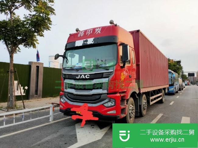 浙江出售二手江淮格爾發廂式貨車