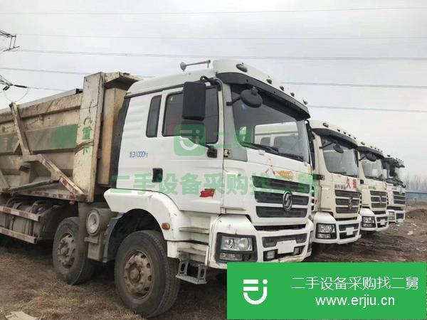 山東出售二手前四后八德龍自卸車