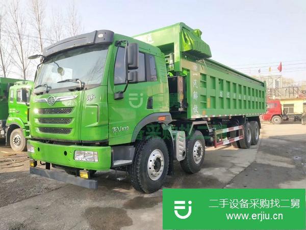 天津出售二手解放自卸車可分期可提檔