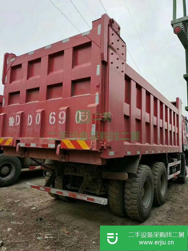 河北出售二手豪沃后八輪自卸車