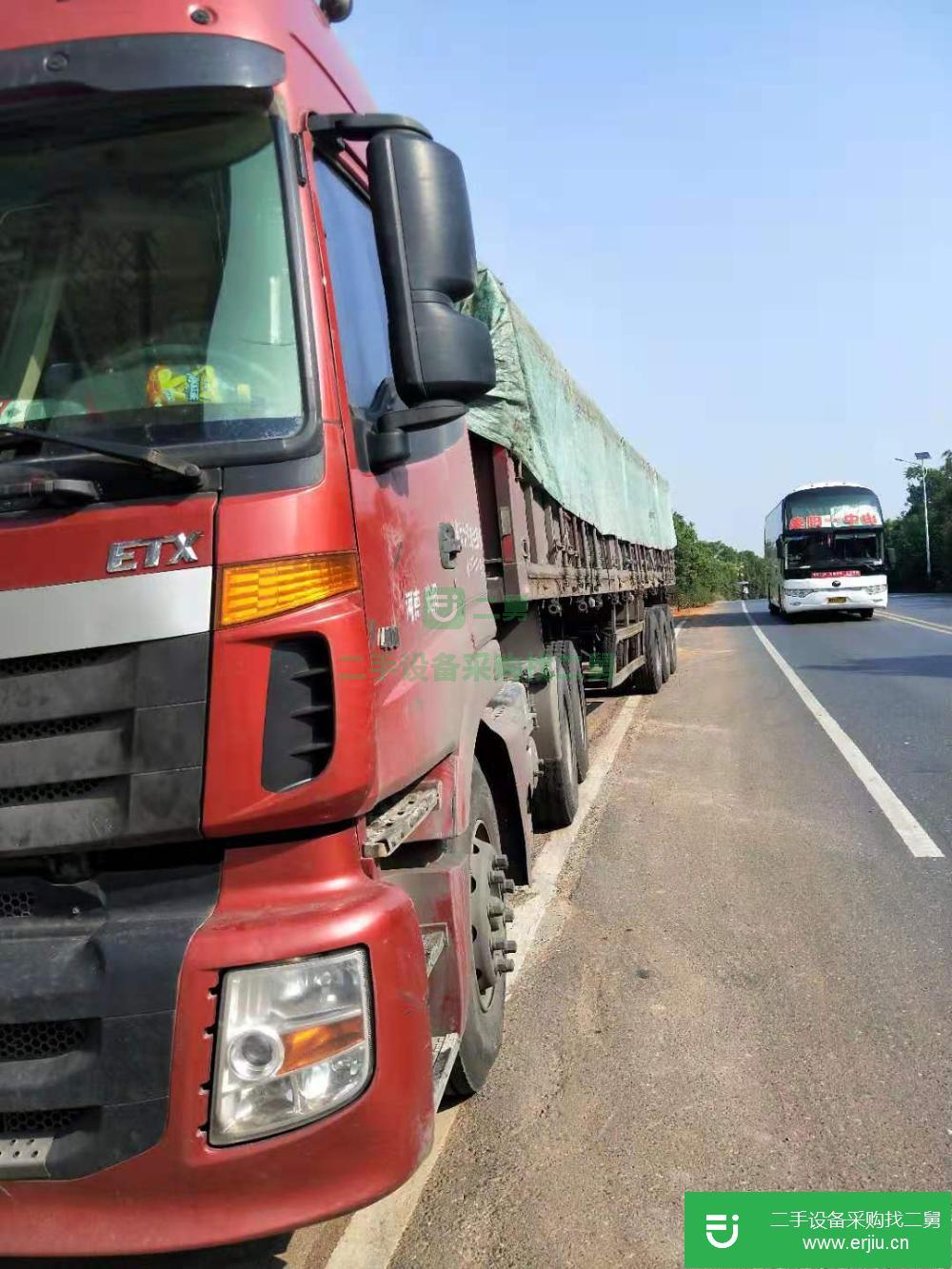 河南出售二手歐曼半掛車