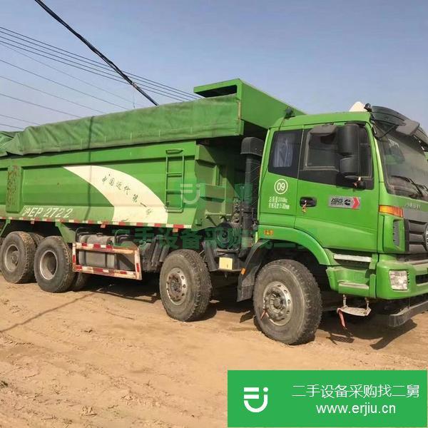 山東出售二手的歐曼自卸車 380馬力 可分期