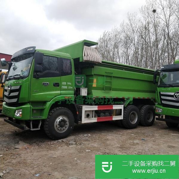 黑龍江出售環保型歐曼自卸車，5.6米大箱
