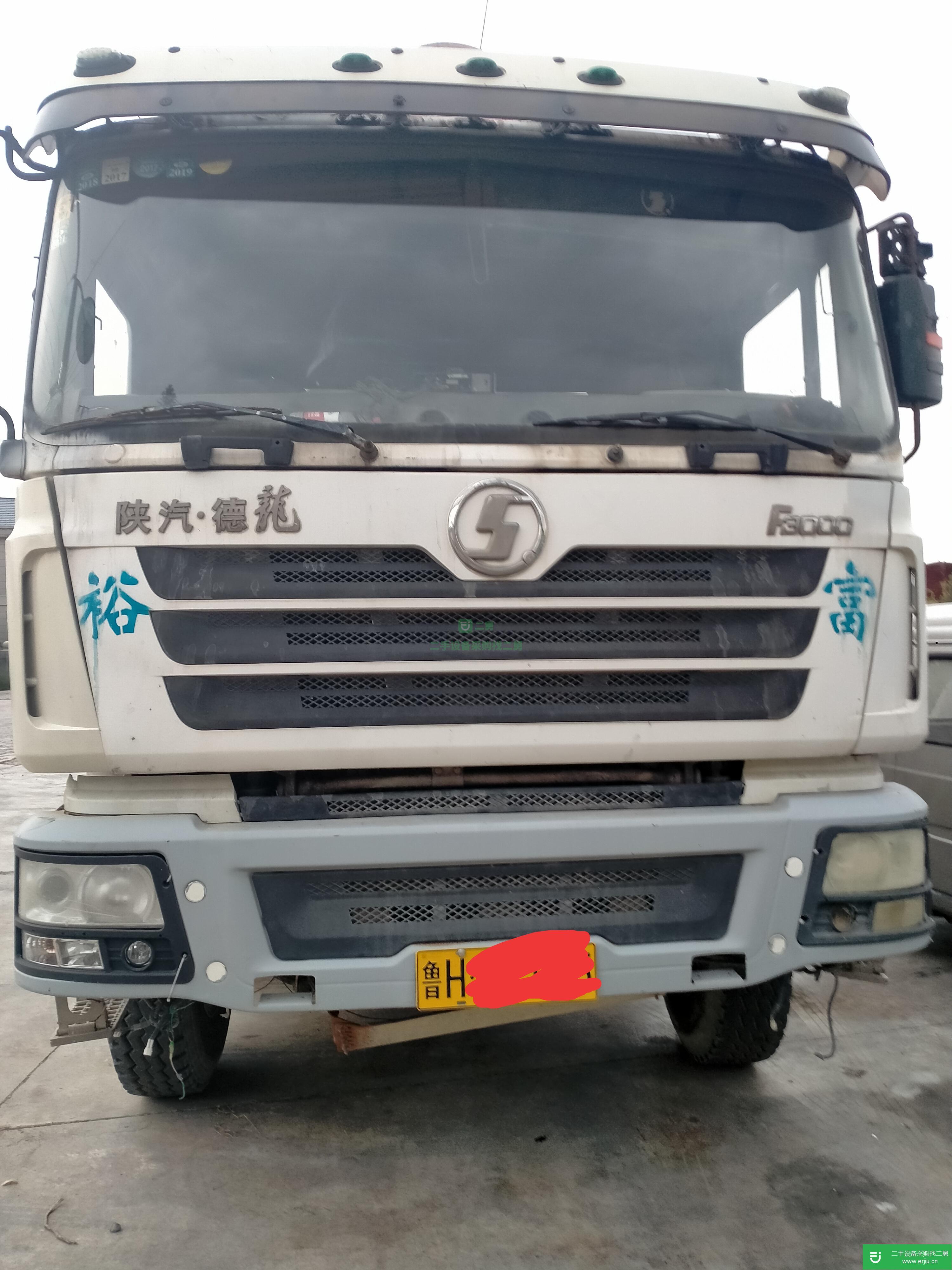 江蘇出售二手陜汽重卡攪拌車