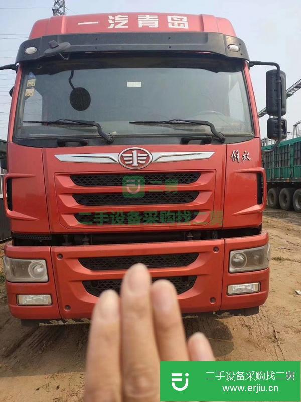 河北出售二手解放捍衛牽引車