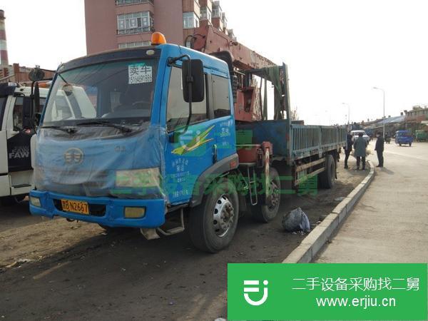 黑龍江出售二手十噸吊車  手續(xù)齊全
