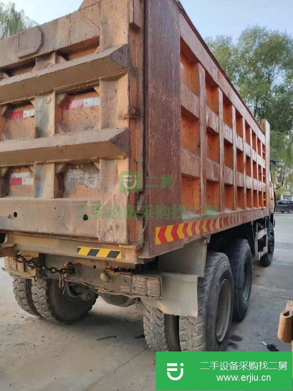 山西出售二手陜汽奧龍后八輪自卸車