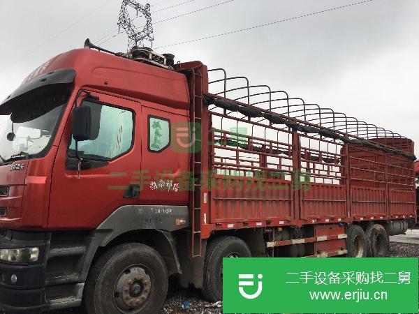 湖南出售二手柳汽乘龍H7倉柵載貨車