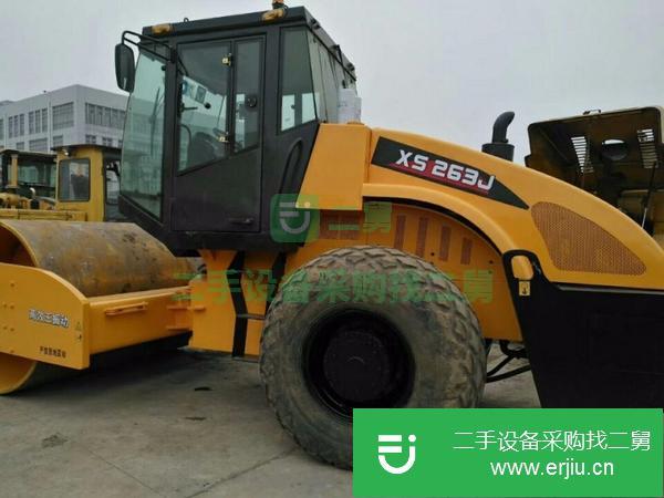 湖北出售二手22噸壓路機