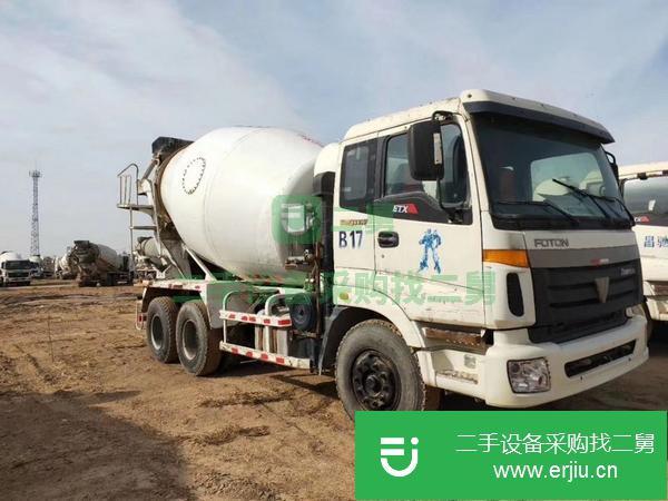 陜西出售二手豪沃十二方攪拌車