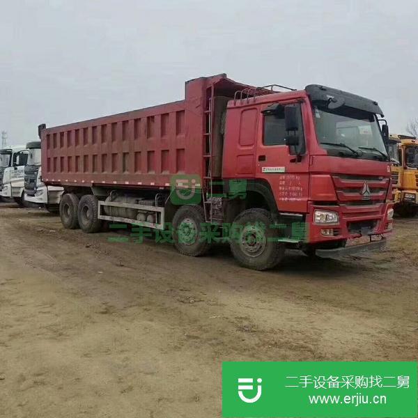 新疆出售轉讓二手豪沃自卸車8米6