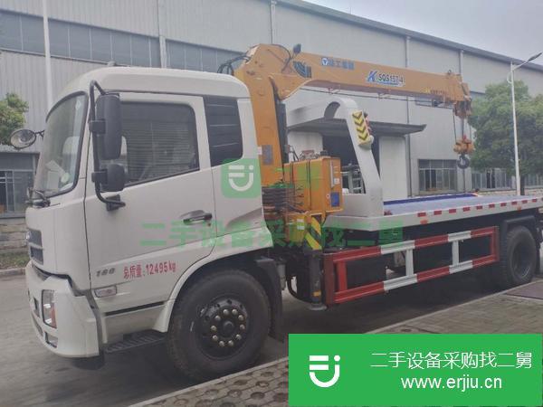 湖北出售二手的清障車帶吊
