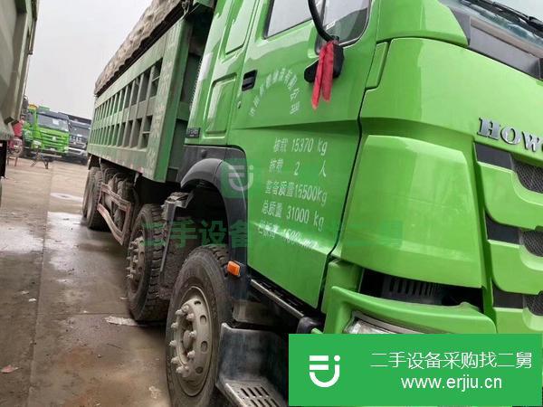 河南出售二手豪沃前四后八自卸車