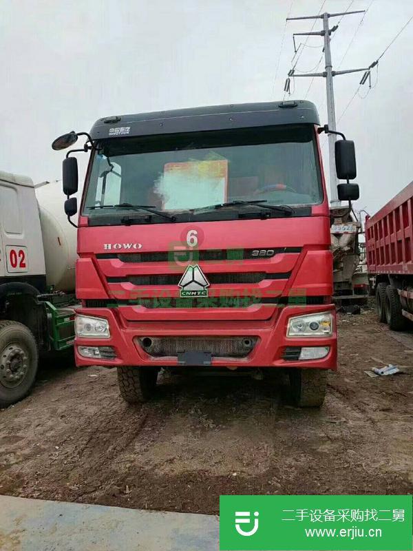 河北出售二手豪沃后八輪自卸車