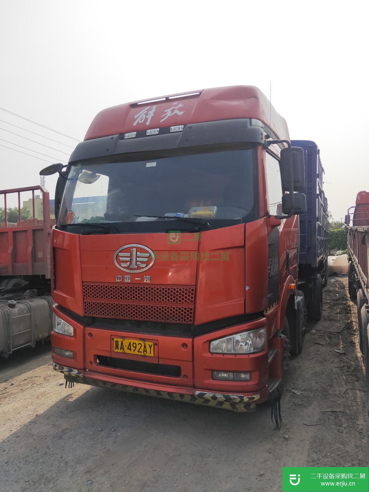 河北出售二手一汽解放J6P半掛車
