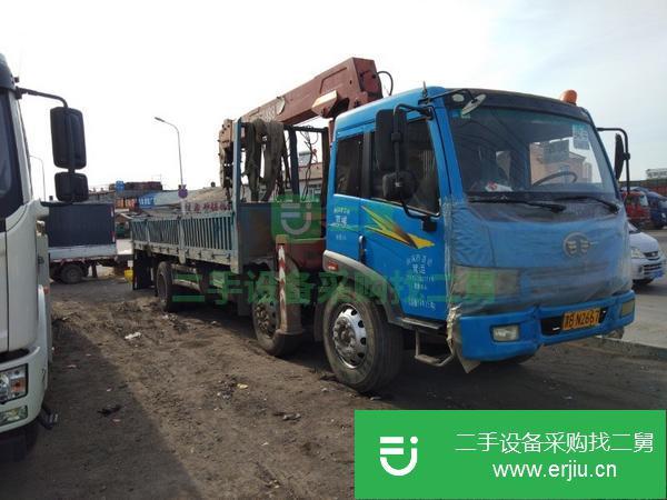 黑龍江出售二手十噸吊車  手續(xù)齊全