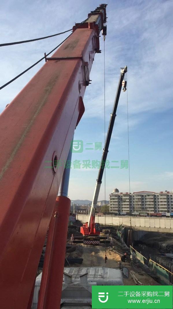 黑龍江出售二手三一隨車吊
