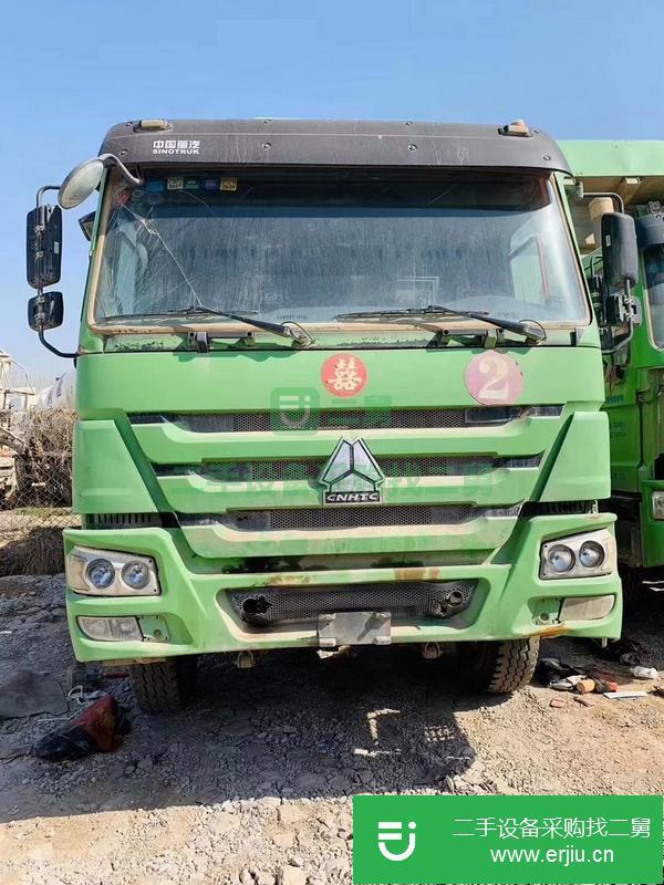 山東出售二手后八輪豪沃自卸車
