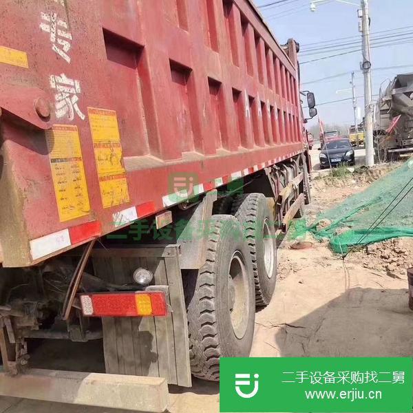 山東出售轉讓18年國五歐曼自卸車  8.2米，支持分期掛靠，430馬力濰柴發動機海沃油缸，