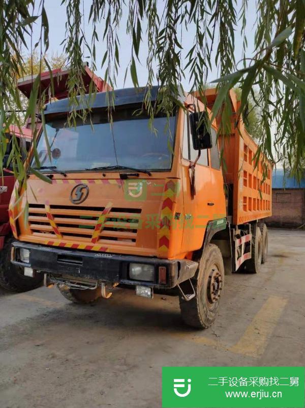 山西出售二手陜汽奧龍后八輪自卸車