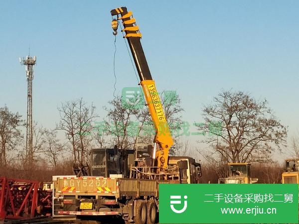 山東出售二手14噸隨車吊