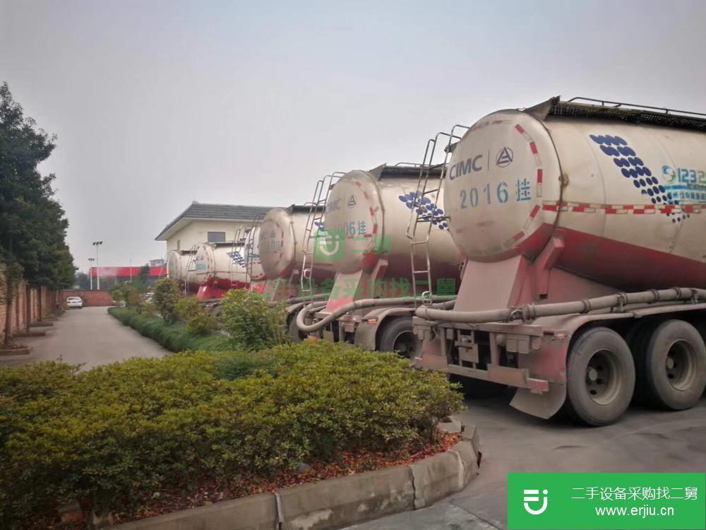 甘肅出售二手天龍半掛水泥罐車