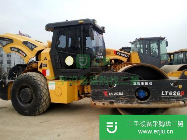 上海出售二手單鋼輪振動(dòng)徐工壓路機(jī)
