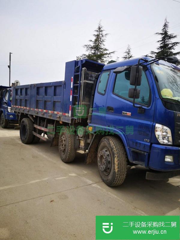 河南出售二手福田金剛前四后四自卸車