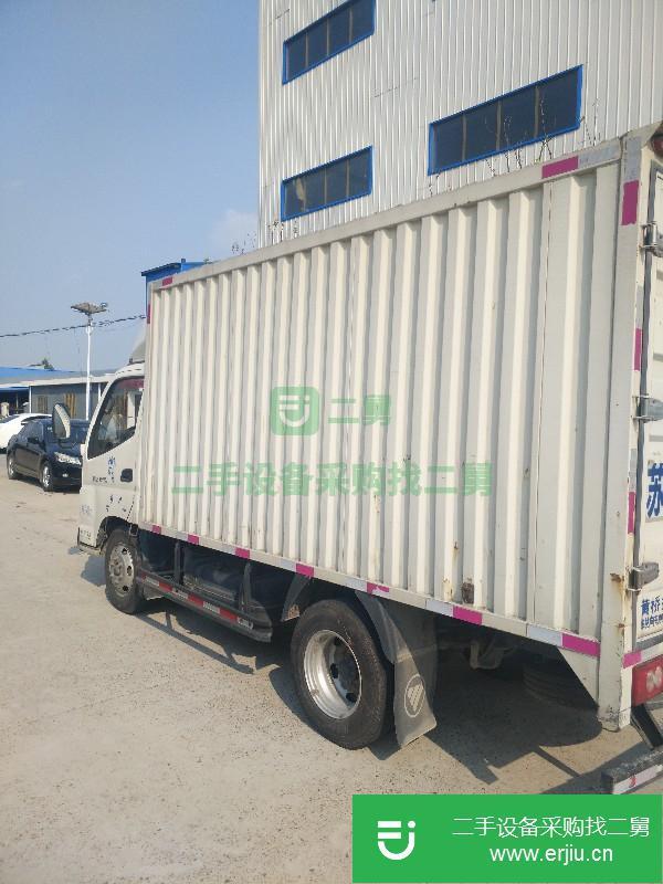 江蘇出售二手福田奧鈴箱式貨車