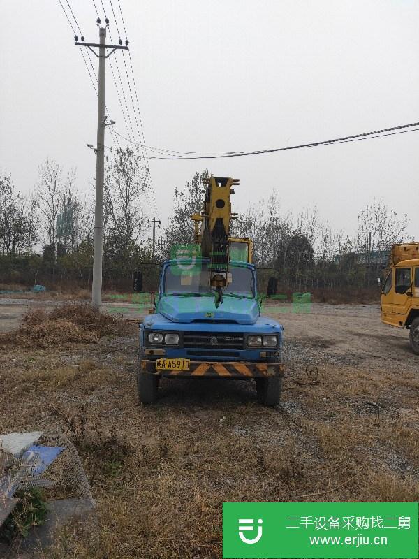 陜西出售二手三節臂8噸吊車